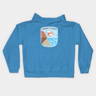 Torrey Pines La Jolla California Kids Hoodie